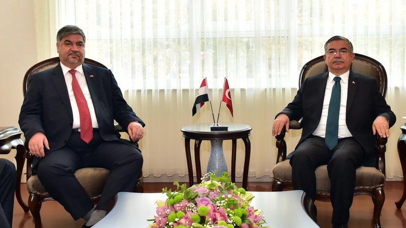 Bakan Yılmaz, Irak Büyükelçisi Alalawi’yi kabul etti